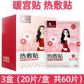 海氏海诺艾暖热敷贴暖宫贴(3盒60贴装)自发热贴暖宝宝贴宫寒产后痛经贴月经大姨妈医用