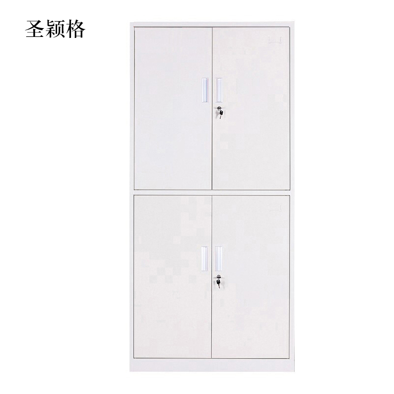 圣颖格钢制文件柜档案柜财务凭证柜带锁储物柜铁皮柜书柜通双节文件柜