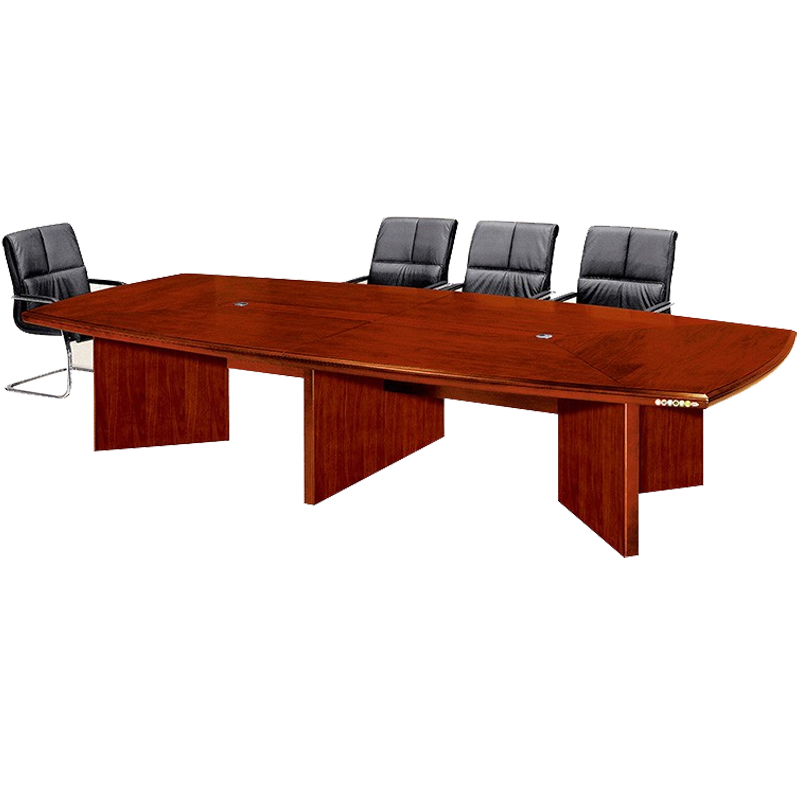 东宥 会议桌胡桃木色 HC4805米高清大图