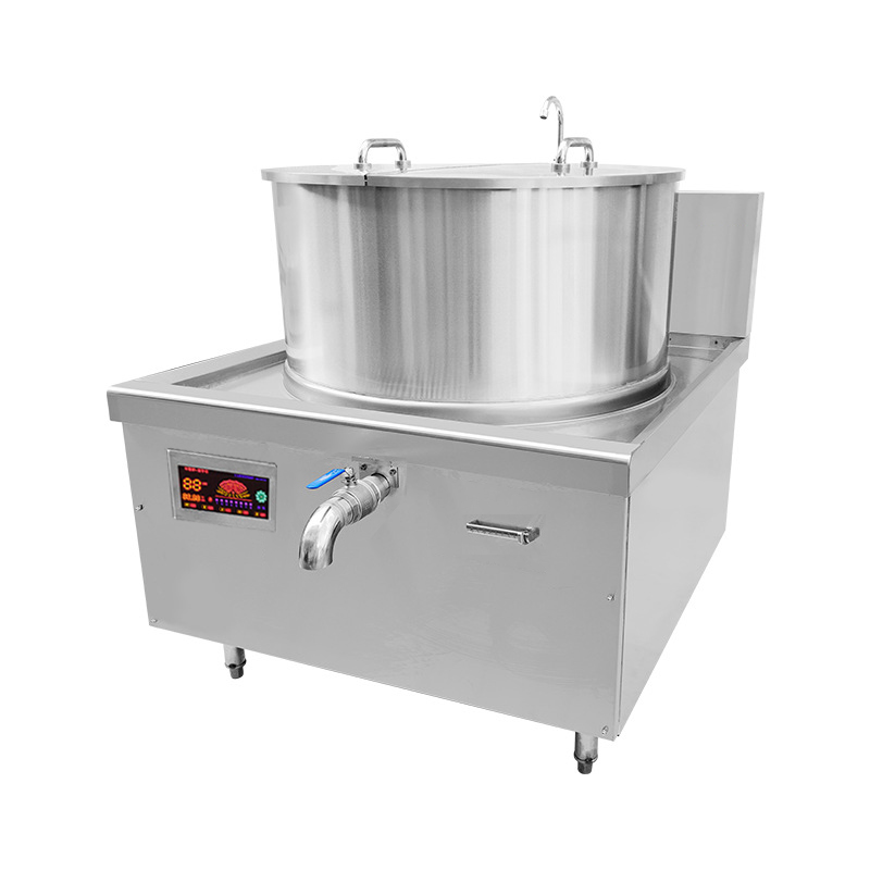 意黛斯(YIDAISI)商用电磁炉大功率一体式电磁煲汤炉 食堂煲汤灶厨房餐厅熬汤炉YDS-1200YTS工程定制款304高清大图