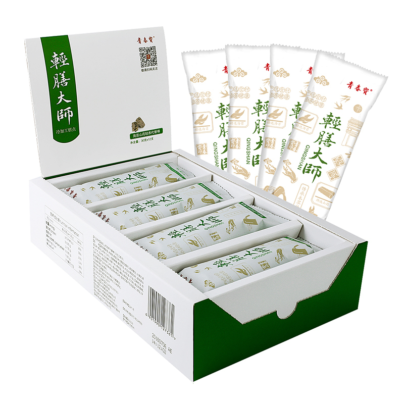 青春宝 轻膳大师代餐棒海苔山药口味30*12支