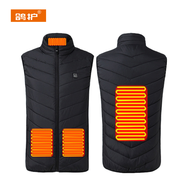 鸽护 加热马甲 MJ405-4区 件高清大图