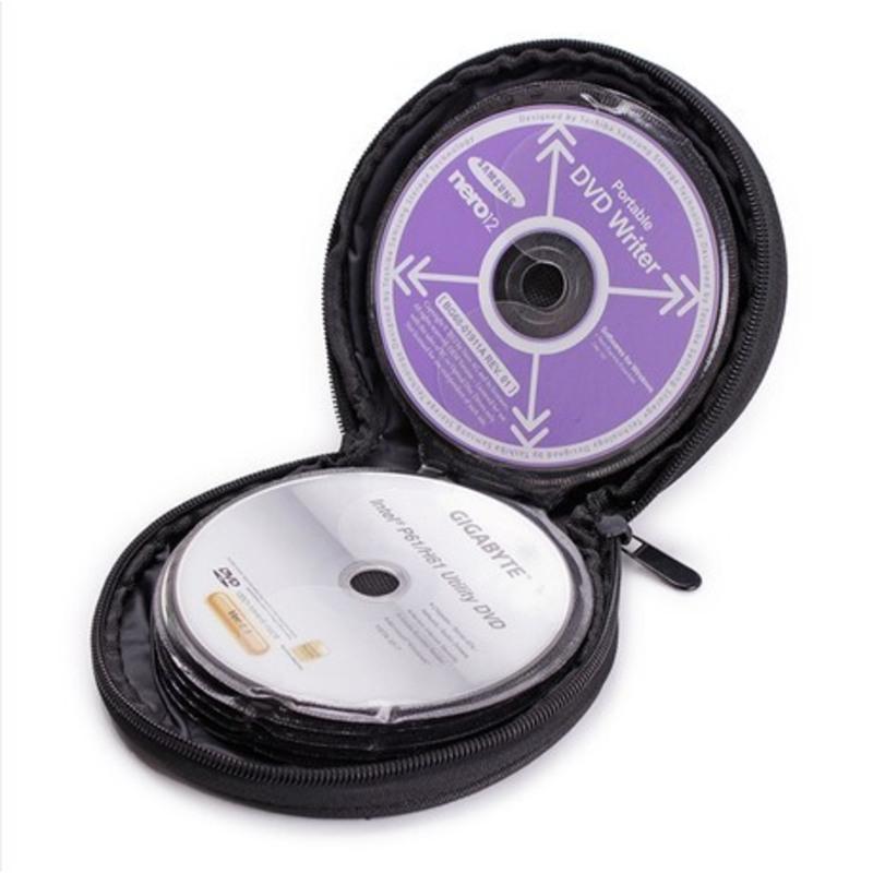 白线20张版车用车载cd包光盘包cd袋汽车cd夹车用碟片碟包cd盒cd套车内