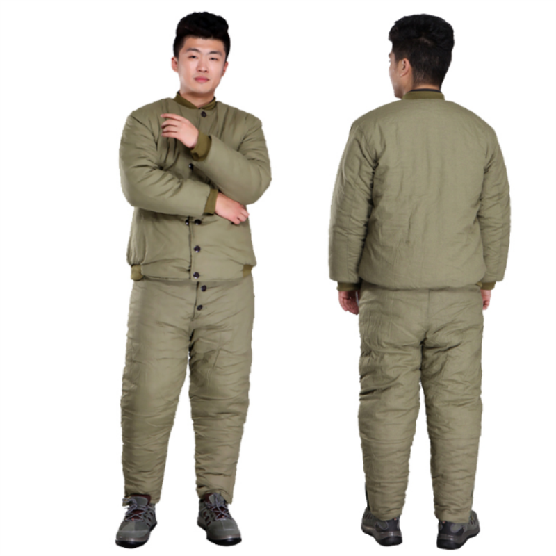 劳保军棉袄加厚棉服军绿棉衣棉裤全棉衬国标纯棉花