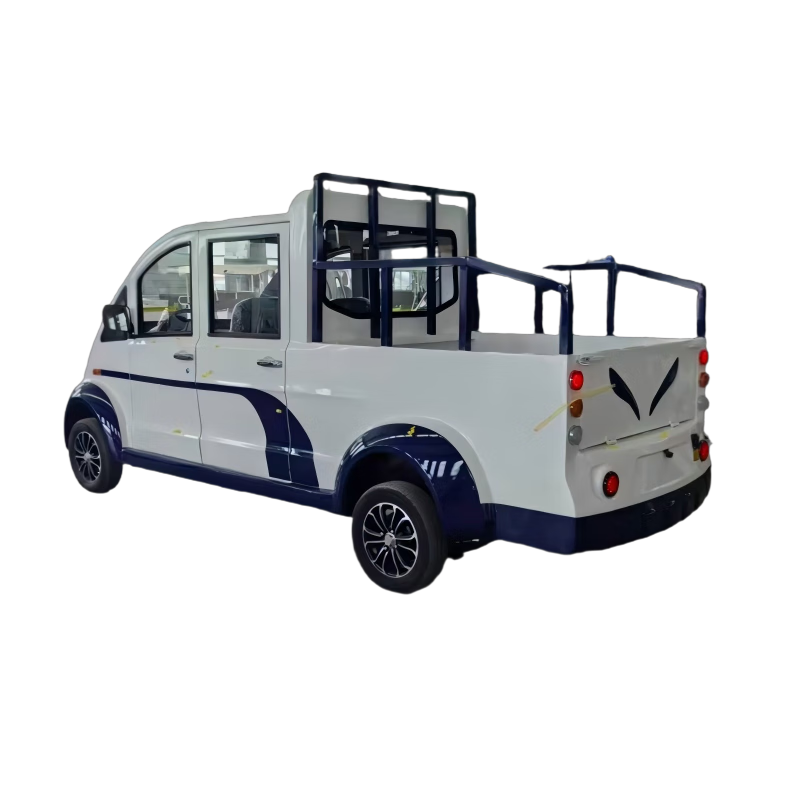 旗聚 电动巡逻车 5座皮卡巡逻车物业保安巡查车