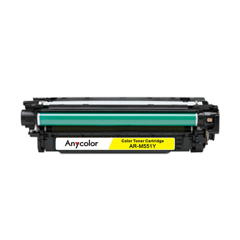 欣彩(Anycolor)CE402A硒鼓(专业版)507A黄色AR-M551Y适用惠普HPM551n M575dn