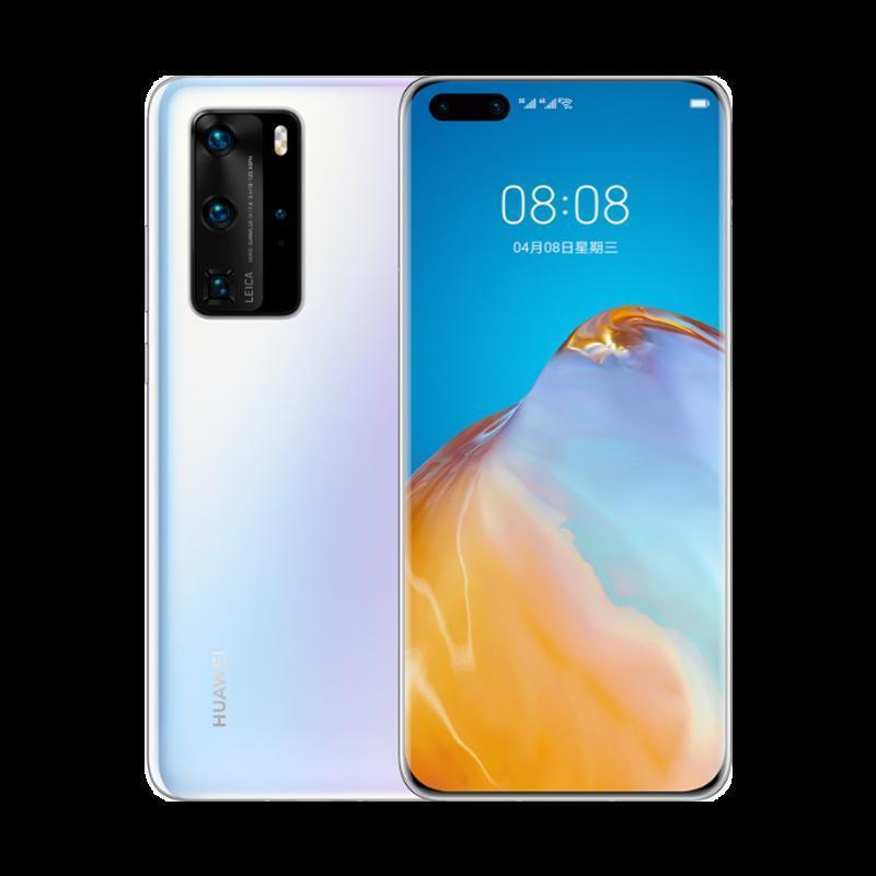 [99新]华为/HUAWEI P40Pro 5G 冰霜银色 8+256G 鸿蒙 安卓 二手手机P40Pro二手华为手机