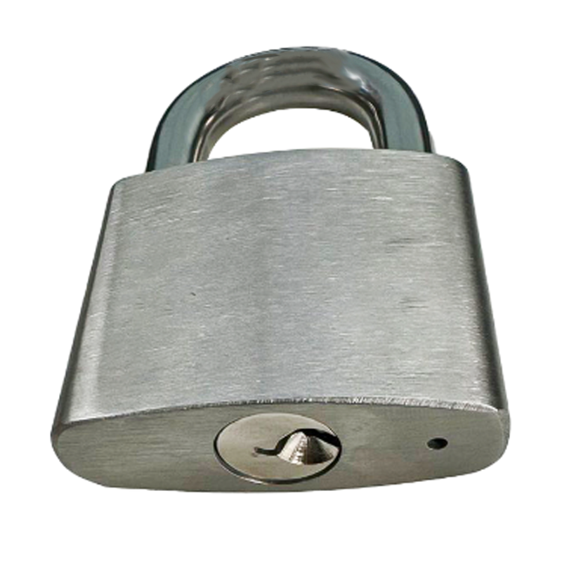 鸿灵睿芯GS16 不锈钢+锌合金 50mm*25.5mm 挂锁(计价单位:个)银色高清大图