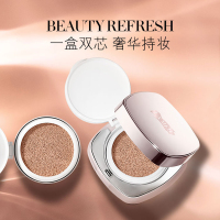 美国LA MER/海蓝之谜鎏光焕变气垫12g*2 带替换芯粉扑轻盈精华粉底液底妆防晒贵妇 01 03