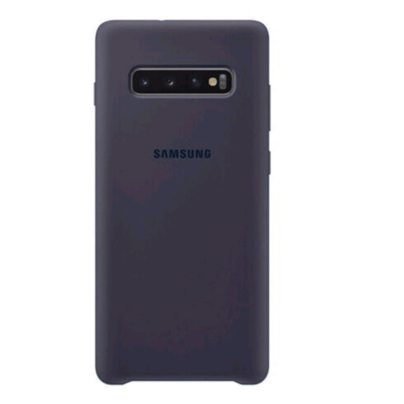 三星(SAMSUNG) S10+原装硅胶保护壳 s10e防摔手机套 s10硅胶手机壳原装保护套防摔后壳