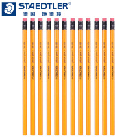 施德楼(STAEDTLER)铅笔经典六角黄杆办公铅笔小学生铅笔12支装