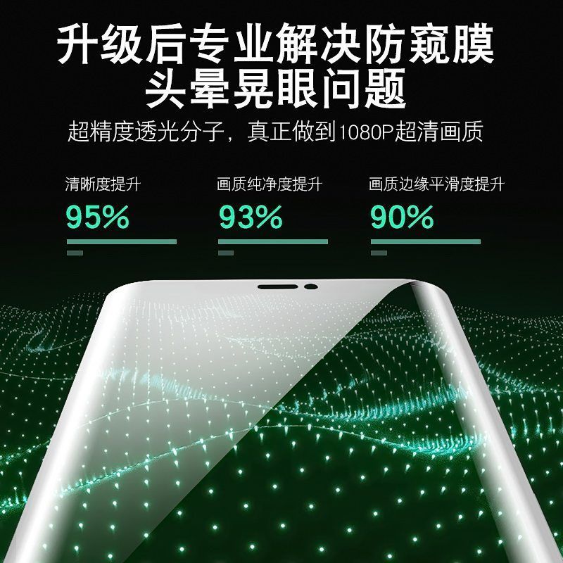 OPPOreno5pro防偷窥钢化膜reno5水凝膜磨砂reno5k手机膜g全屏pro+ 钢化高清[硬膜保护没有水凝膜好