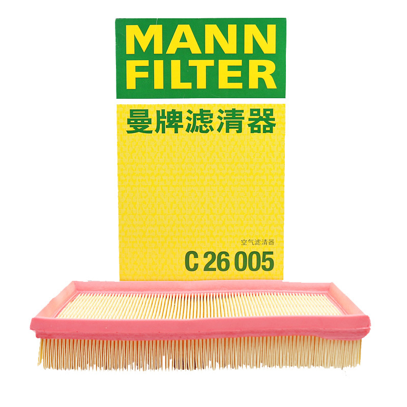 曼牌(MANN)空气滤C26005适配07-09款鸿途 1.1L/1.2L/11-20款荣光 1.5L