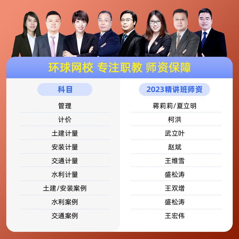 [正版]精讲书课包备考2024年环球网校一级造价师精选章节习题集土建安装土木建筑造价工程师网课王双增柯洪夏立明课程课件高清大图