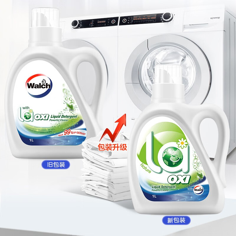 威露士La有氧洗威露士洗衣液松木1L瓶装 天然除菌高清大图