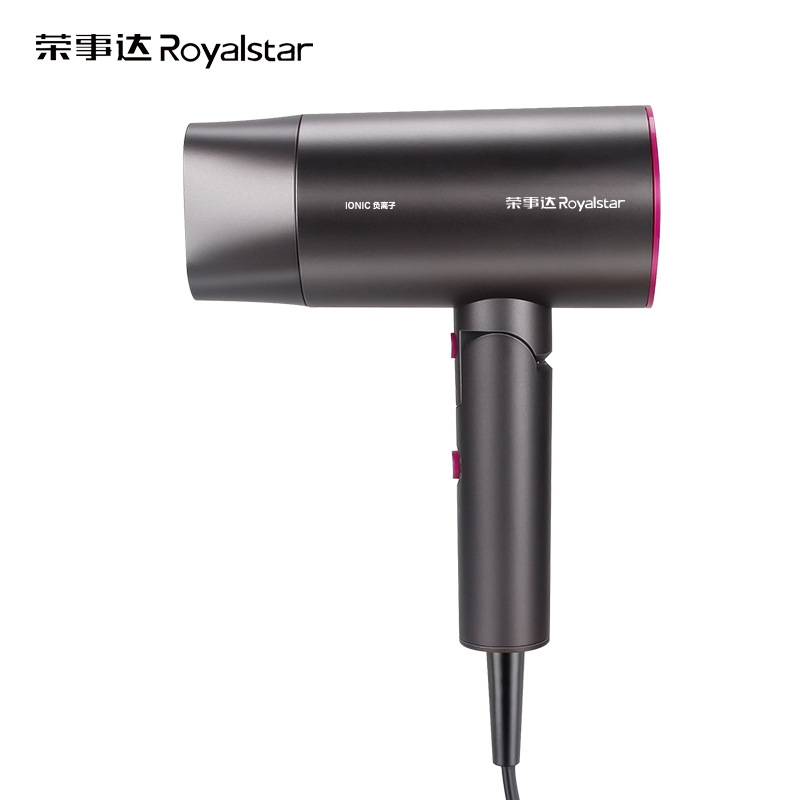 荣事达 可折叠负离子护发电吹风 RC-180F太空灰