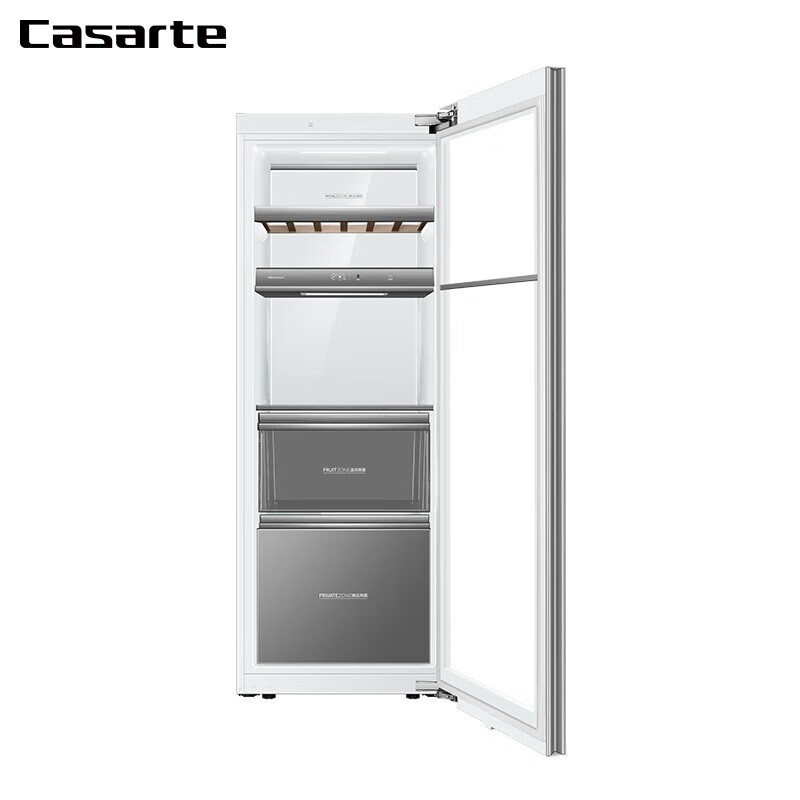 Casarte卡萨帝冰吧251升无霜变频零嵌入式冷藏冷冻家用商务茶叶红酒饮料柜智能母婴冰吧LC-251WLC47WKU1高清大图