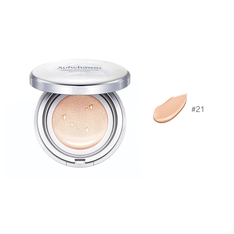 Sulwhasoo 雪花秀致美木莲花水晶贝气垫BB霜21号 15克+替换装15克