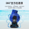 鱼缸可调节造浪泵冲浪泵吹粪器抽粪小型鱼便清洁器造流泵磁铁