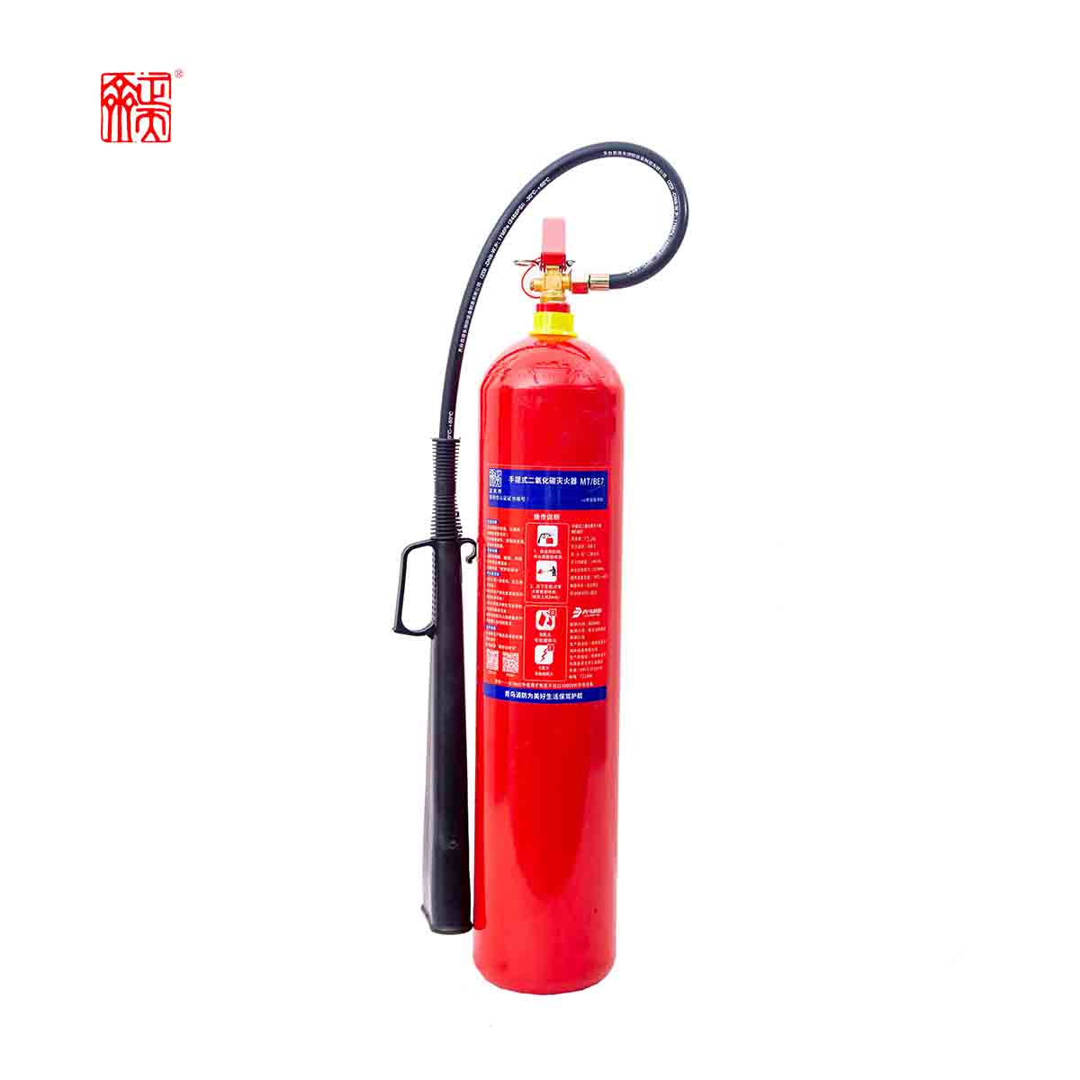 正天齐手提式二氧化碳 灭火器MT/BE7高清大图