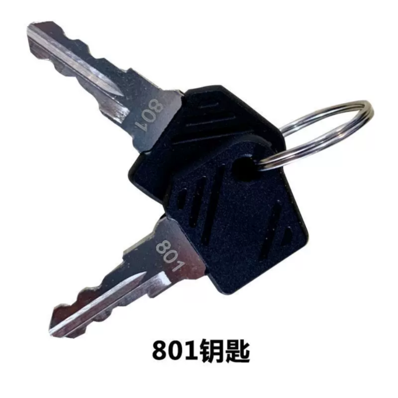 林德叉车钥匙801/802永恒力比亚迪叉车钥匙电动燃油开关5把高清大图