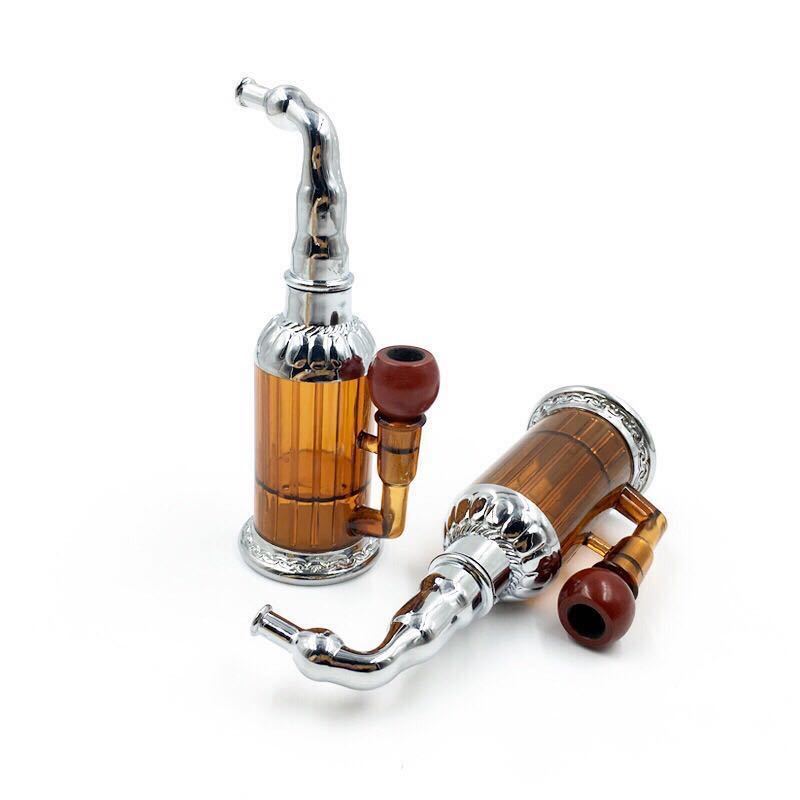 烟斗两用水烟壶水烟斗过滤烟嘴烟具配件水烟壶烧锅全套配件218迷你单