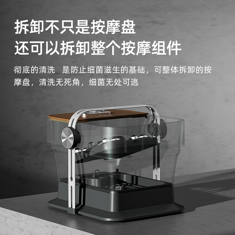 KASJ凯诗捷折叠泡脚桶恒温电动足浴盆全自动按摩加热家用洗脚桶