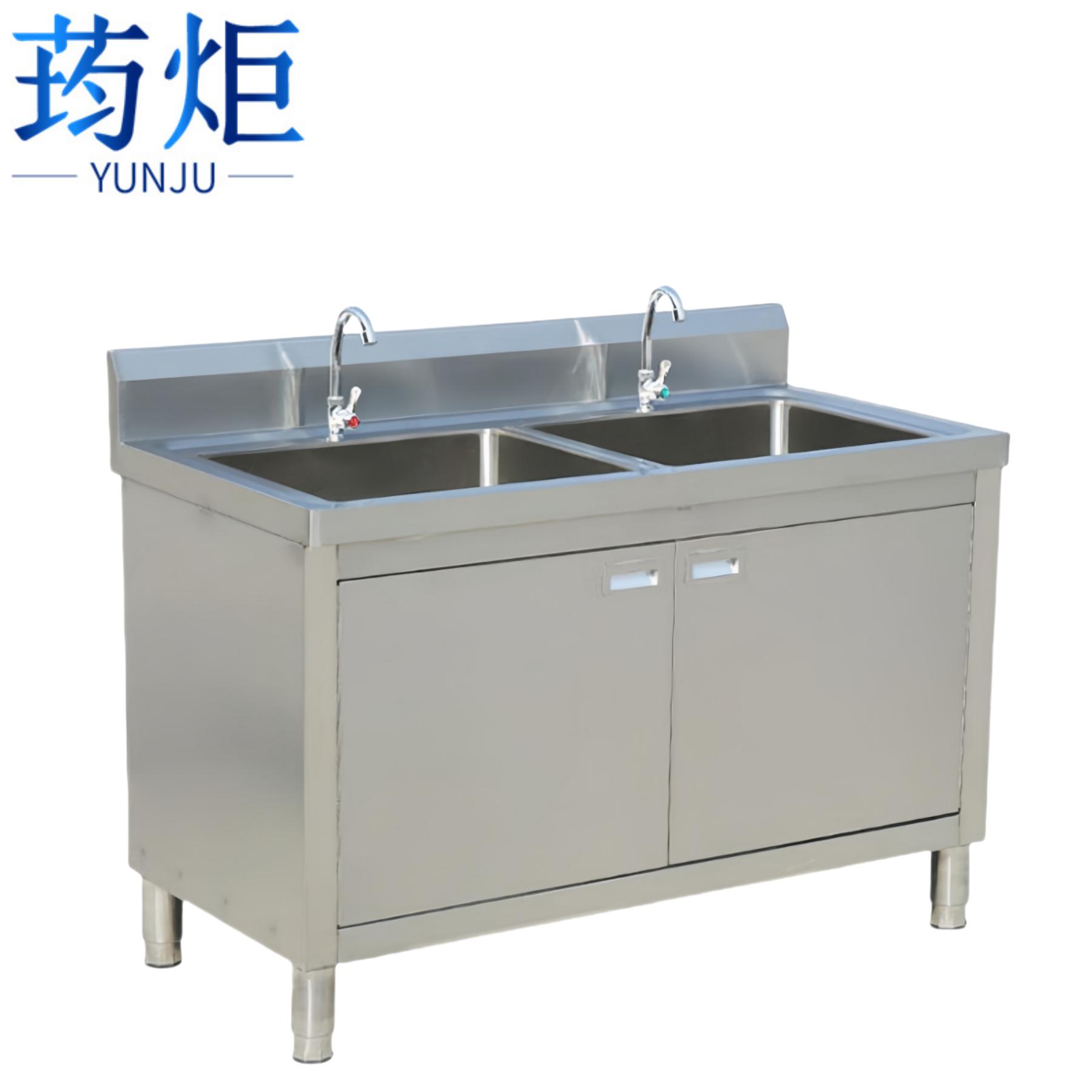 荺炬不锈钢洗菜池高清大图