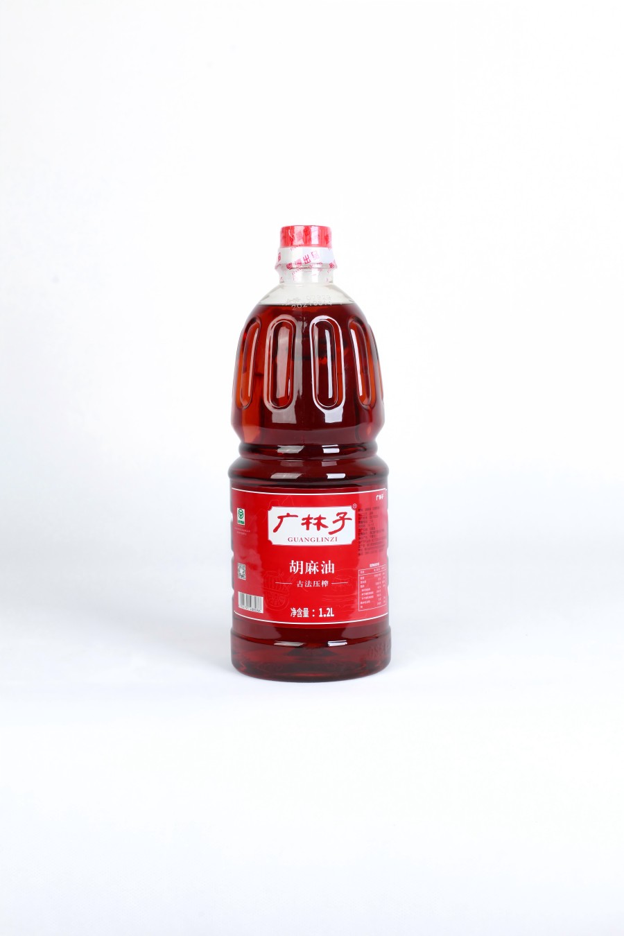 广林子古法压榨胡麻油 亚麻籽油1.2L
