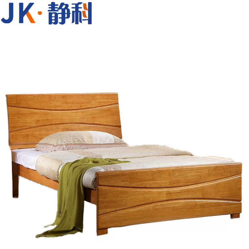 静科实木床高清大图