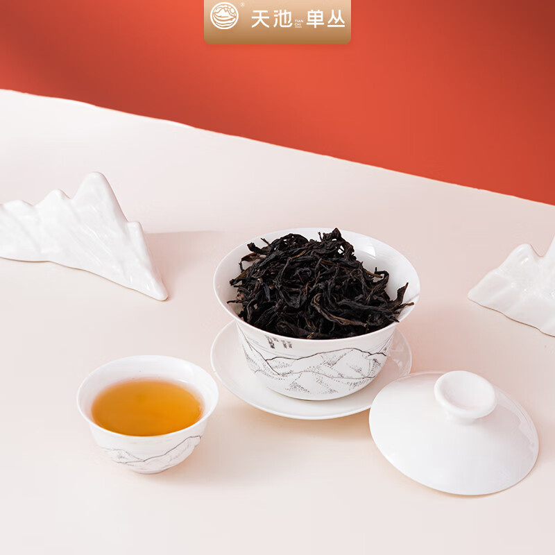 天池 茗茶 凤凰展翅系列来自火山口的茶蜜兰香乌龙茶320g单罐高清大图