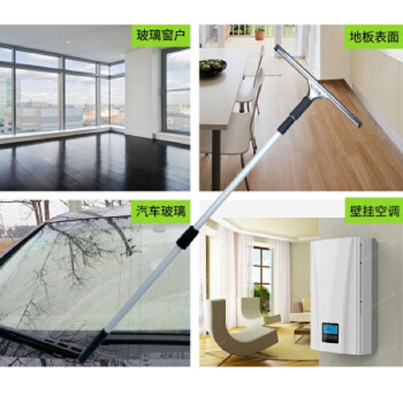 小海牛 清洗玻璃刮水器 家用 清洗 玻璃刮+毛头+伸缩杆 3.6m杆 35cm头