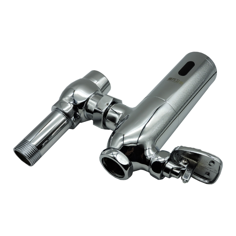 南方卫通 脚踏式带感应冲水阀 蹲便池冲洗阀 明装蹲便感应器 直流款 2213 NF-14 个高清大图