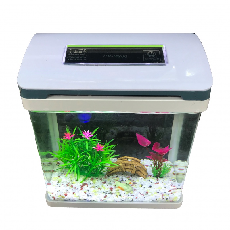 大小鱼缸造景套餐石子底砂仿真水花假山陶瓷装饰摆件水族箱布景高清大图