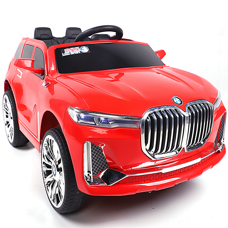 宝马儿童电动车四轮双驱动遥控汽车男女宝宝充电童车小孩玩具车可坐人