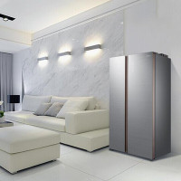 【二手优惠品】美的（Midea） BCD-640WKGPZMB 640升 冰川银 风冷变频 节能静音 家用对开门冰箱