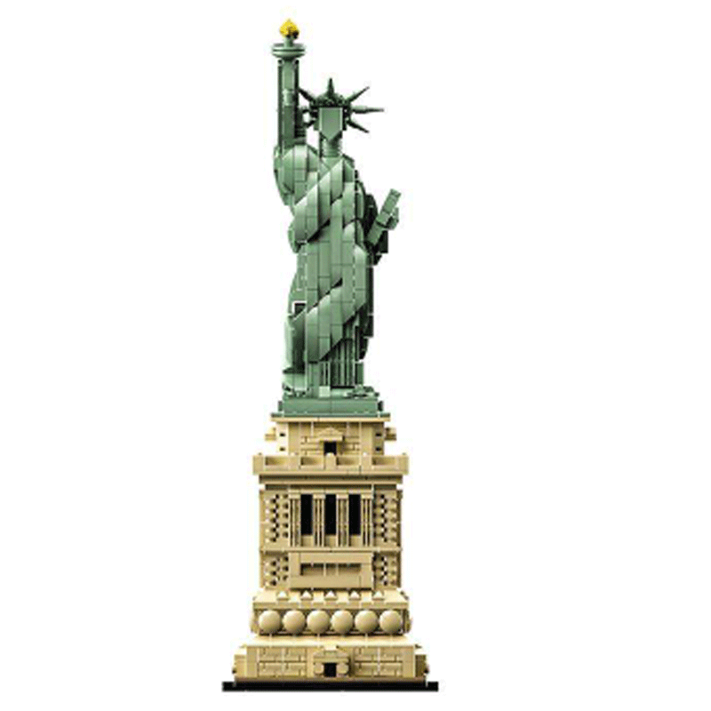 LEGO乐高 Architecture建筑系列 21042 美国自由女神 粉丝收藏款 12岁＋ 1685粒拼插积木