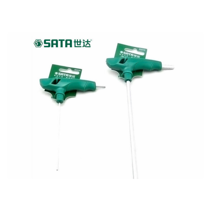世达 SATA 83314 公制T形手柄带侧面起子杆内六角扳手8MM