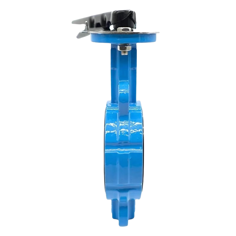 时速 手柄对夹式蝶阀 D71X-16 DN250 个高清大图