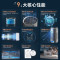 美的(Midea)空气净化器加湿器家用除菌除异味宠物猫毛过敏源[除甲醛高精度检测]KJ650F-LM1 ProH