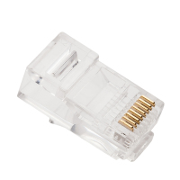 晶华 五类水晶 网络网线缆对接水晶头连接电脑路由器wifi网络猫 100个/盒 (单位:件