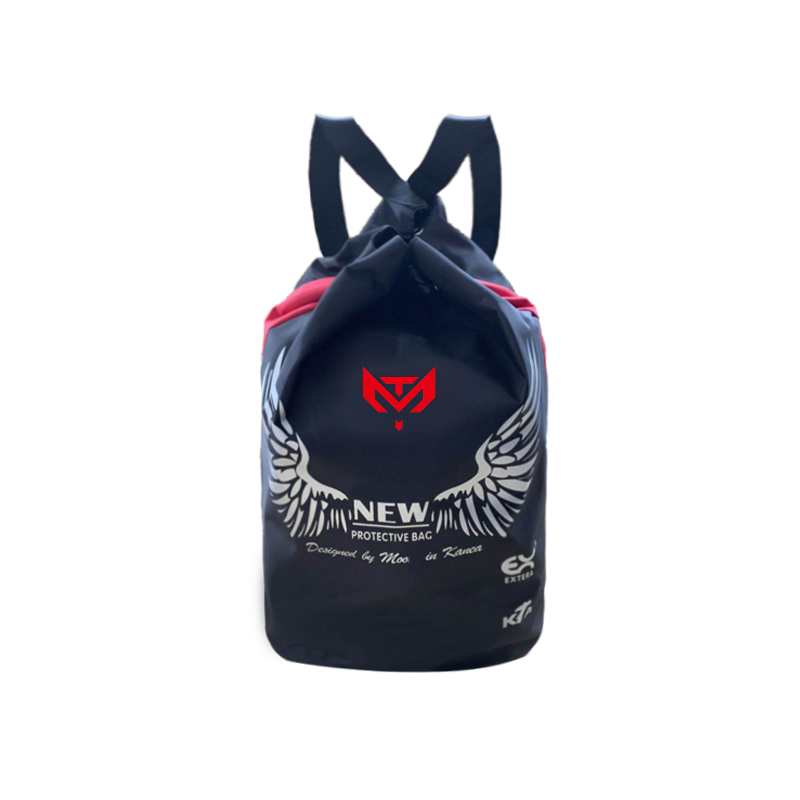 黑红相间 mobot跆拳道护具包成人儿童包订制散打专用装备包训练器材