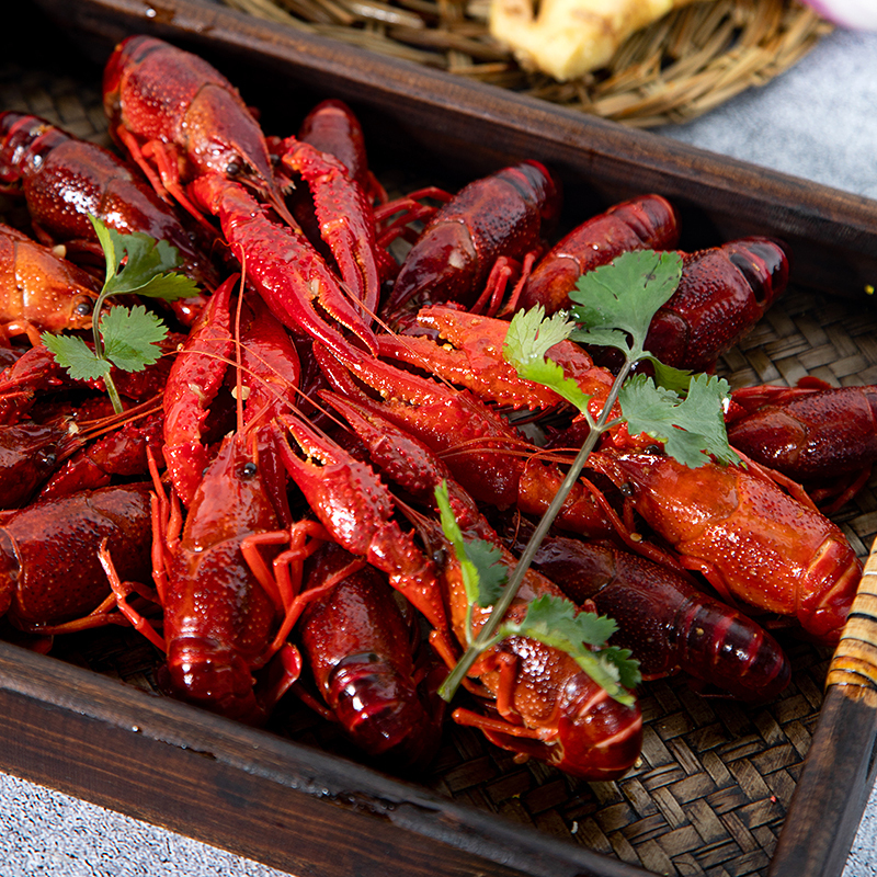 泗洪洪泽湖麻辣小龙虾46钱750g十三香龙虾袋装