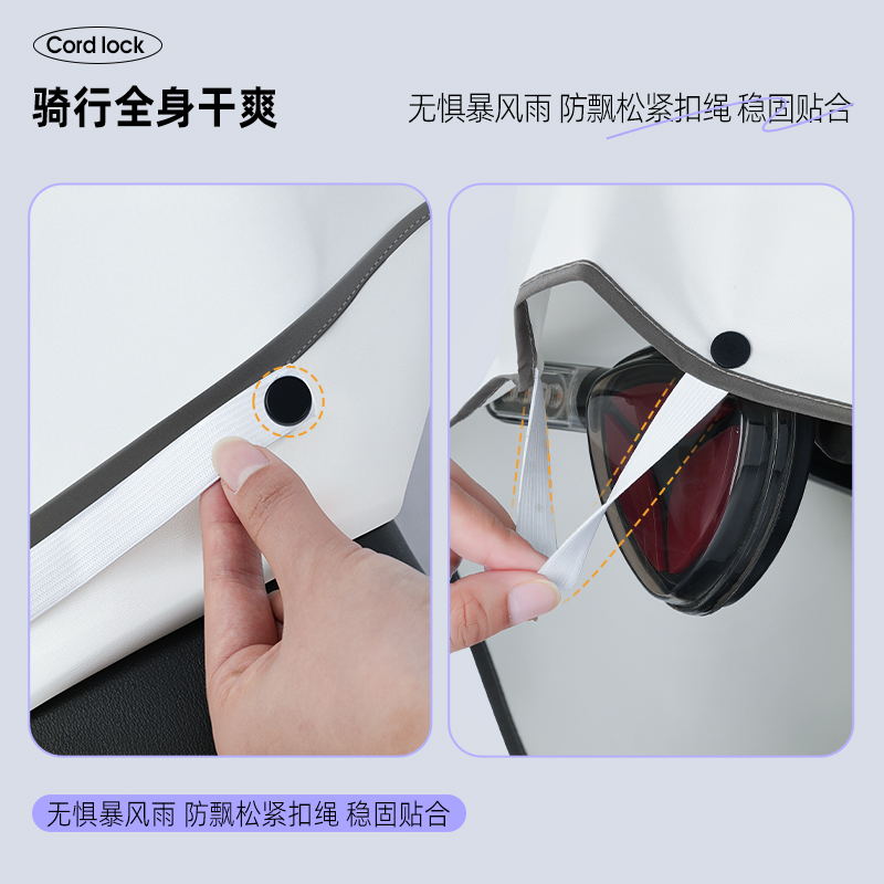 正雨电动电瓶车雨衣骑士全身防暴雨男款摩托车加大加厚骑行雨披女9063高清大图