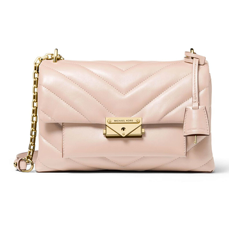 MICHAEL KORS 迈克·科尔斯 MK女包 女士CECE系列中号羊皮单肩斜挎包礼物送女友