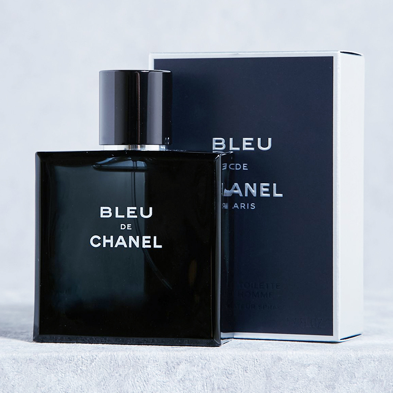 chanel香奈儿蔚蓝男士香水50ml木质香调持久淡香法国