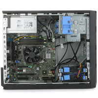 戴尔（DELL） T130 塔式服务器主机电脑 至强四核E3-1220V6 3.0GHz| 8G内存丨1*1T SATA企业硬盘