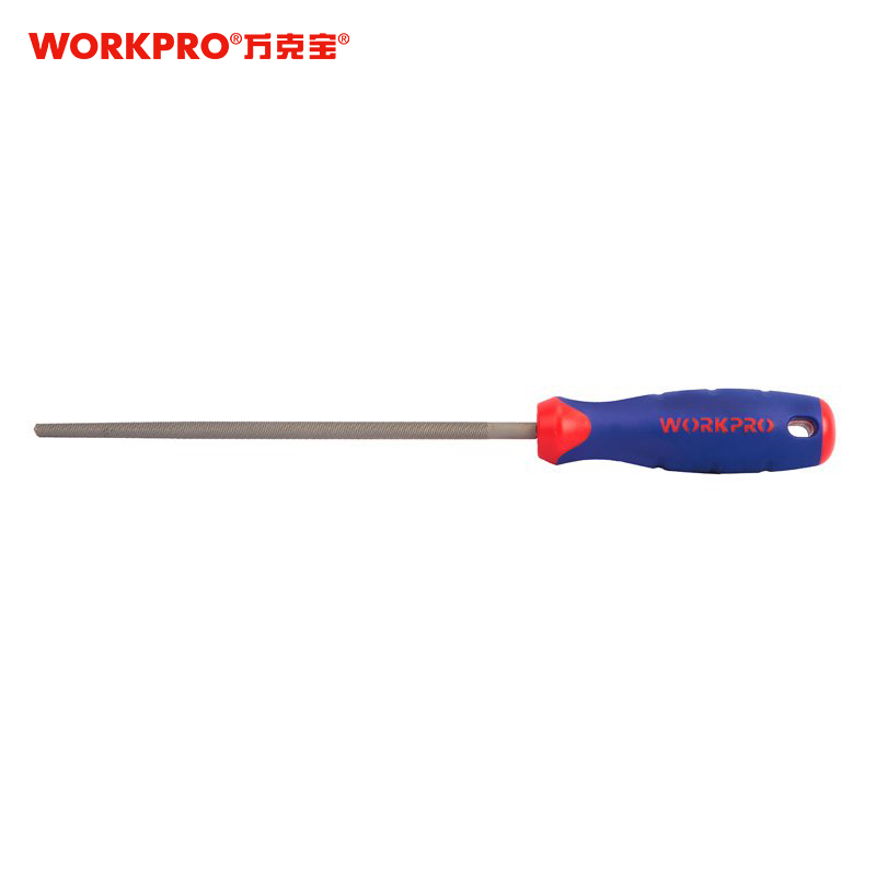 万克宝 12"双色柄中齿圆锉 W051056 把