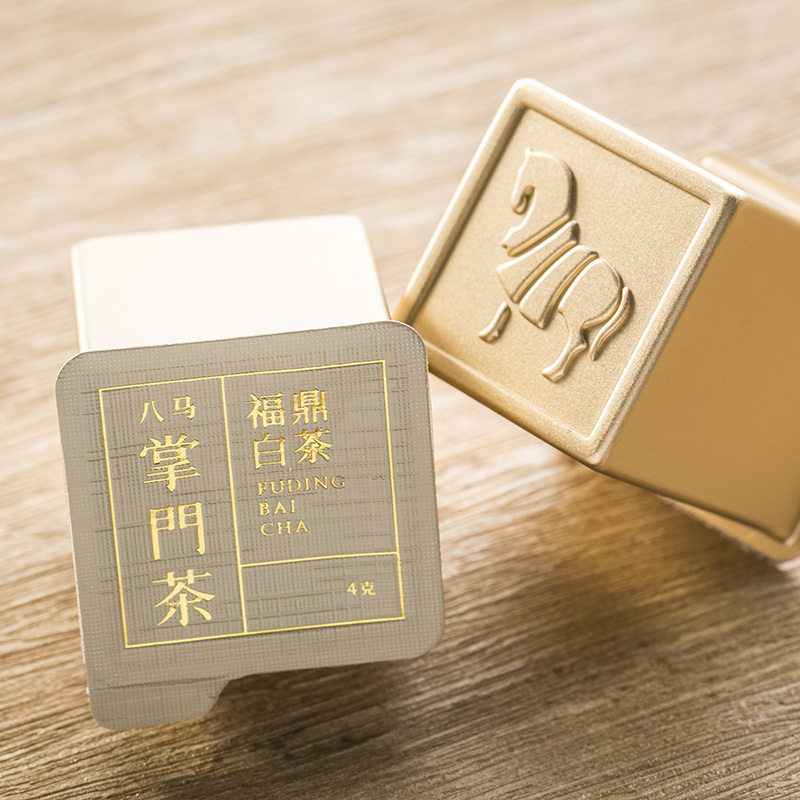 八马掌门茶 白毫银针福鼎白茶 10罐礼盒装40g