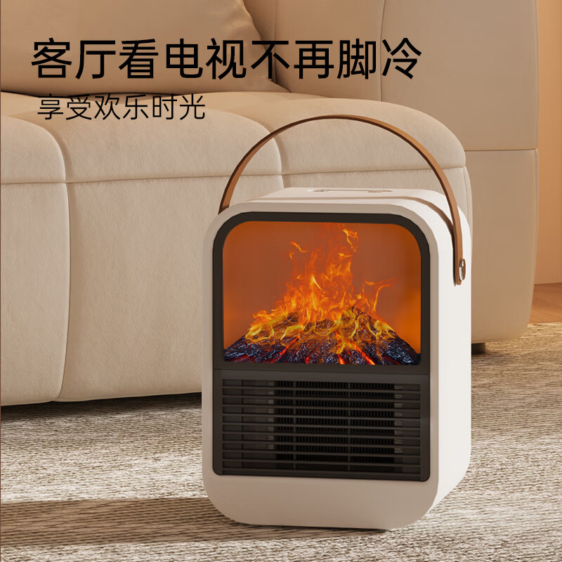 千喻暖风机QYH008白色高清大图